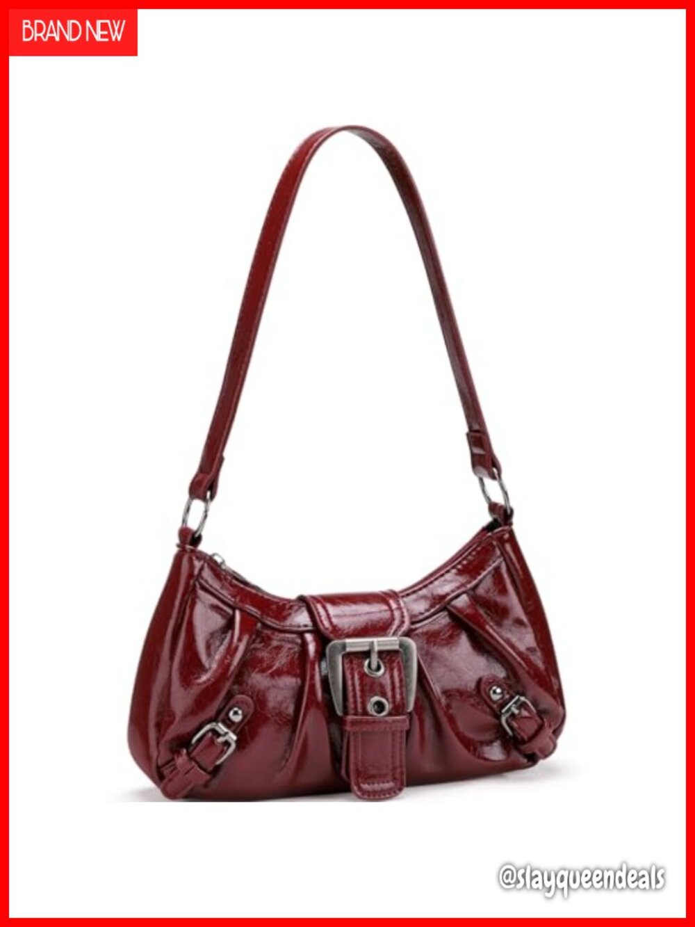 Vegan Leather Shoulder Bag Clutch Tote Top Handle Purse Large Capacity